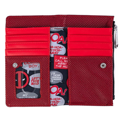 Marvel Deadpool Merc with a Mouth Cosplay Flap Wallet