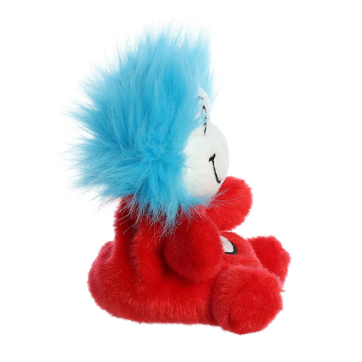 Aurora Dr. Seuss The Cat in the Hat 5" Thing 2 Palm Pals Plush Toy - Full Side View