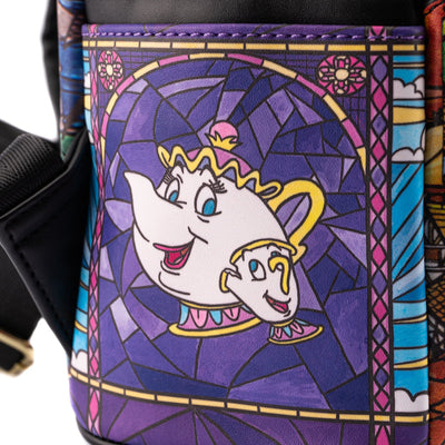 Loungefly Disney Princess Belle Castle Series Mini Backpack - Chip Potts