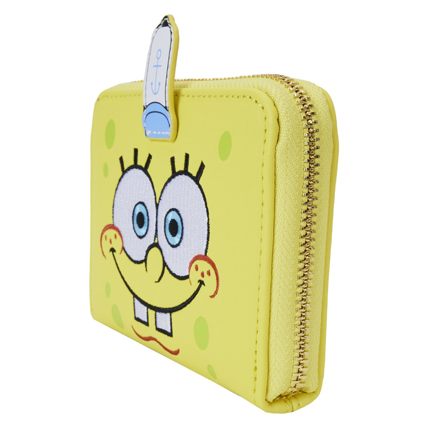 Loungefly Nickelodeon Spongebob Squarepants 25th Anniversary Zip-Around Wallet - Side View