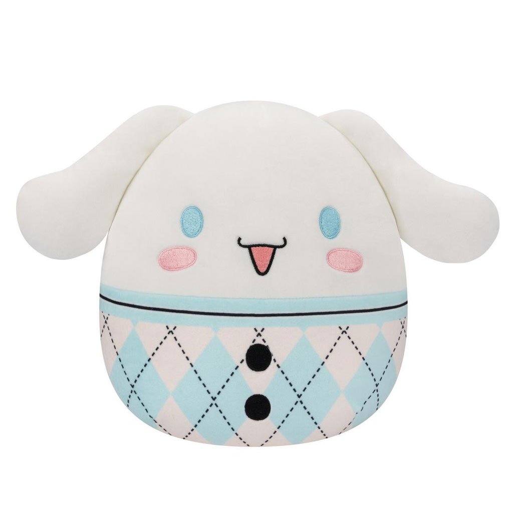 Squishmallows Sanrio 8" Plaid Cinnamoroll Plush Toy - Front