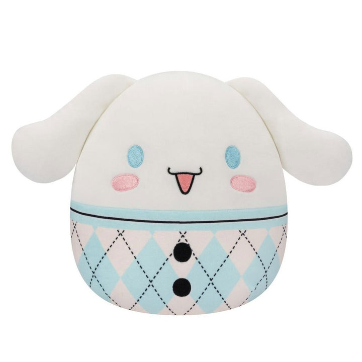 Squishmallows Sanrio 8" Plaid Cinnamoroll Plush Toy - Front