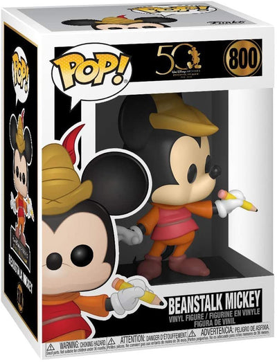 Funko Pop! Disney: Archives - Beanstalk Mickey, Multicolour, 3.75 inches