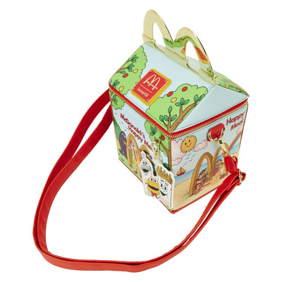 Loungefly McDonald's Vintage Happy Meal Crossbody - Top Side View