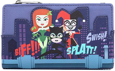 DC Comics Gotham City Sirens Flap Wallet
