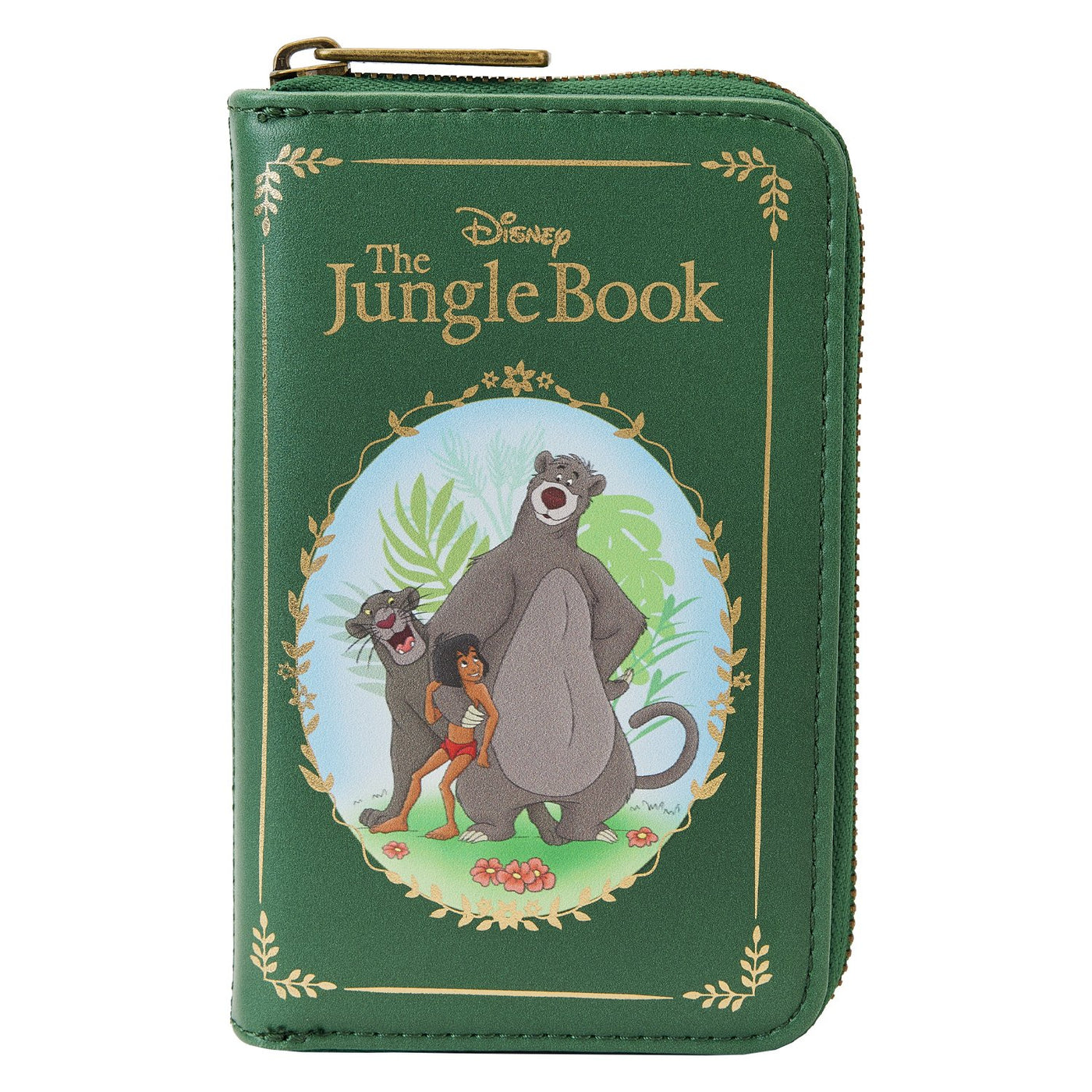 Loungefly Disney Jungle Book Zip-Around Wallet - Front