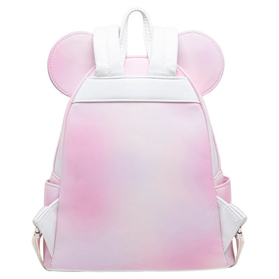 707 Street Exclusive - Loungefly Disney The Minnie Mouse Classic Series Mini Backpack - Sakura - Back - 671803455771