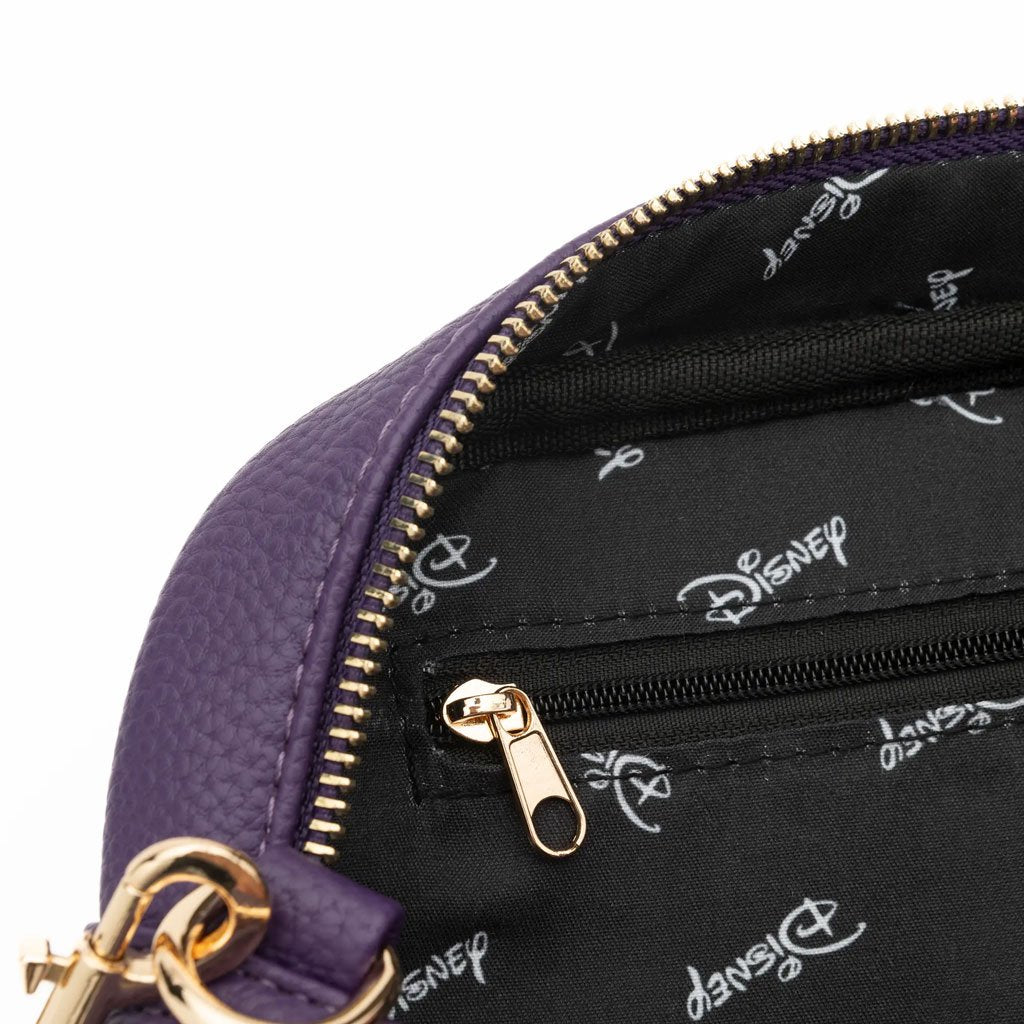 Wondapop Designer Series Disney Peter Pan Tinkerbell Floral Crossbody - Interior Lining