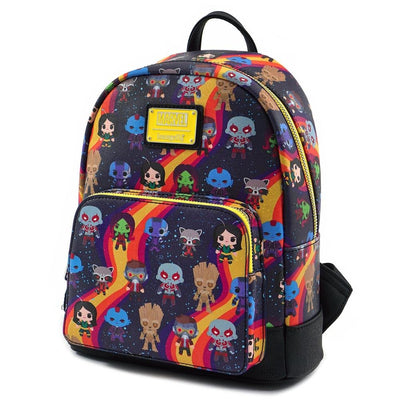Loungefly Guardians of the Galaxy Faux Leather Mini Backpack - SIDE