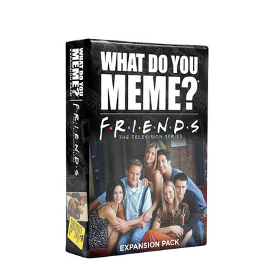 810816033655 - What Do You Meme® Warner Brothers Friends Expansion Pack Card Game - Front