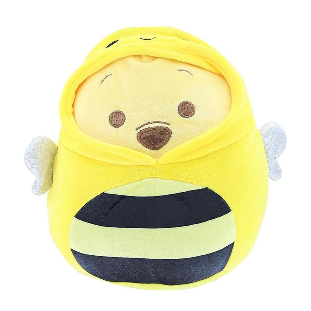 Squishmallows Disney Winnie the Pooh 8" Peek-A-Pooh Bee Plush Toy - Front