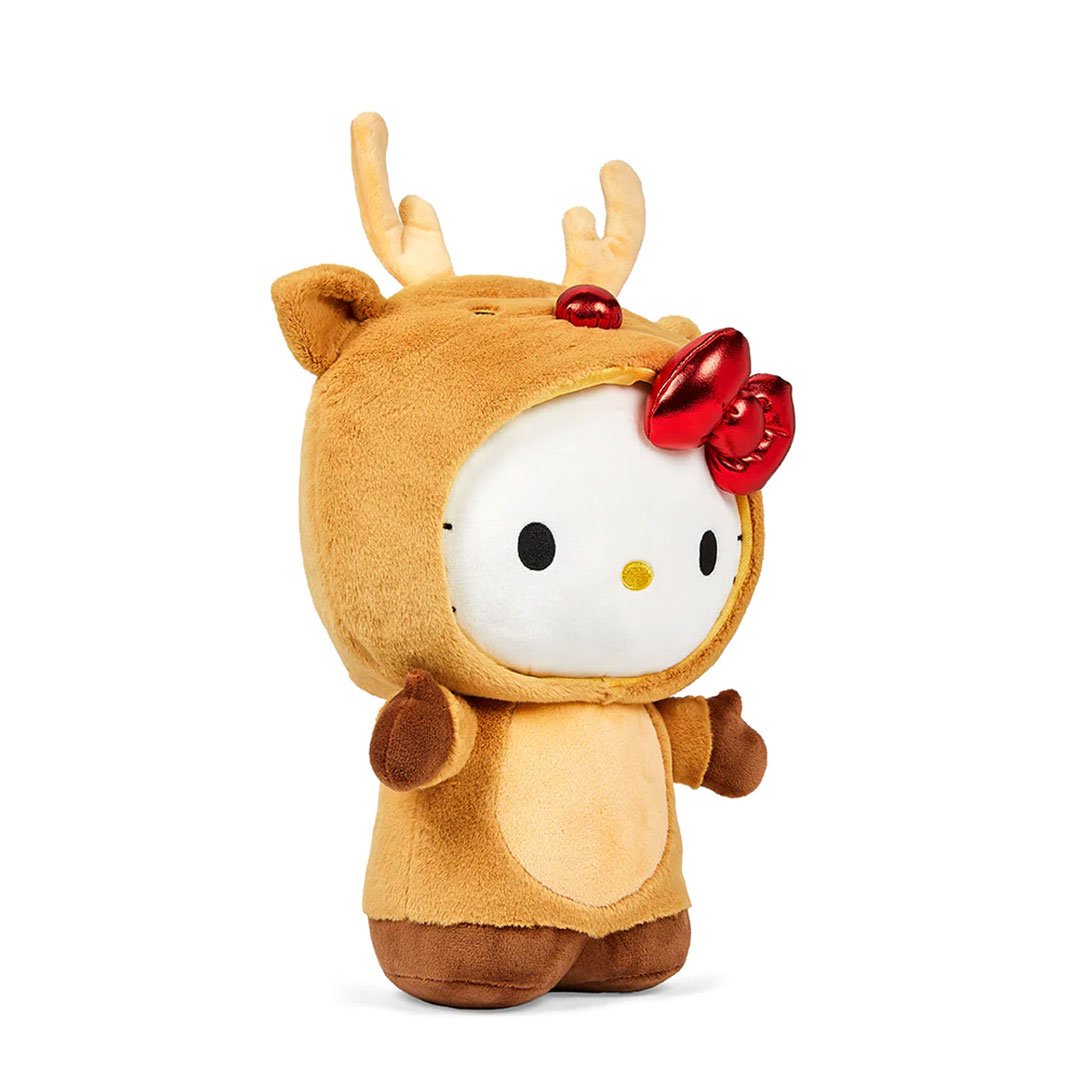 Kidrobot Sanrio 13" Hello Kitty Reindeer Plush Toy - Angle 2