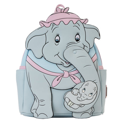 Loungefly Disney Dumbo Mrs Jumbo Cradle Trunk Mini Backpack - Front