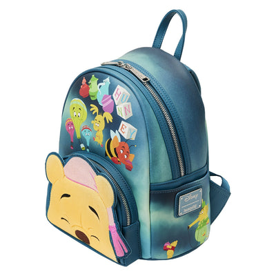 671803451100 - Loungefly Disney Winnie the Pooh Heffalump Dreams Mini Backpack - Top View
