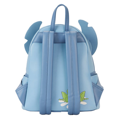 Loungefly Disney Lilo and Stitch Springtime Stitch Cosplay Mini Backpack - Back