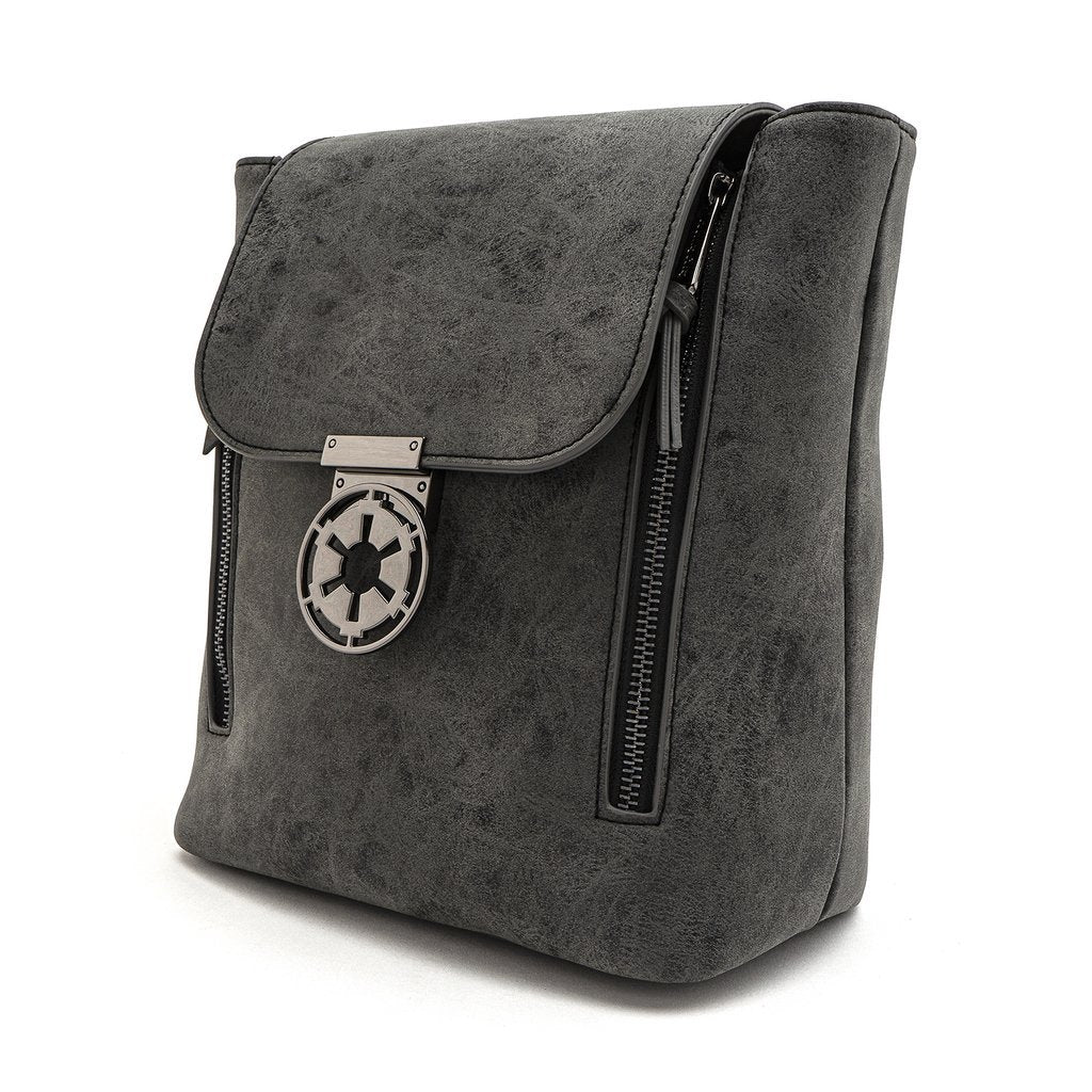 Loungefly x Star Wars Imperial Convertible Mini Backpack - SIDE