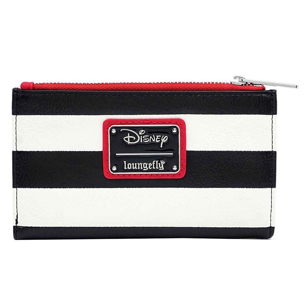 Loungefly x Disney 101 Dalmatians Striped Faux Leather Wallet - BACK