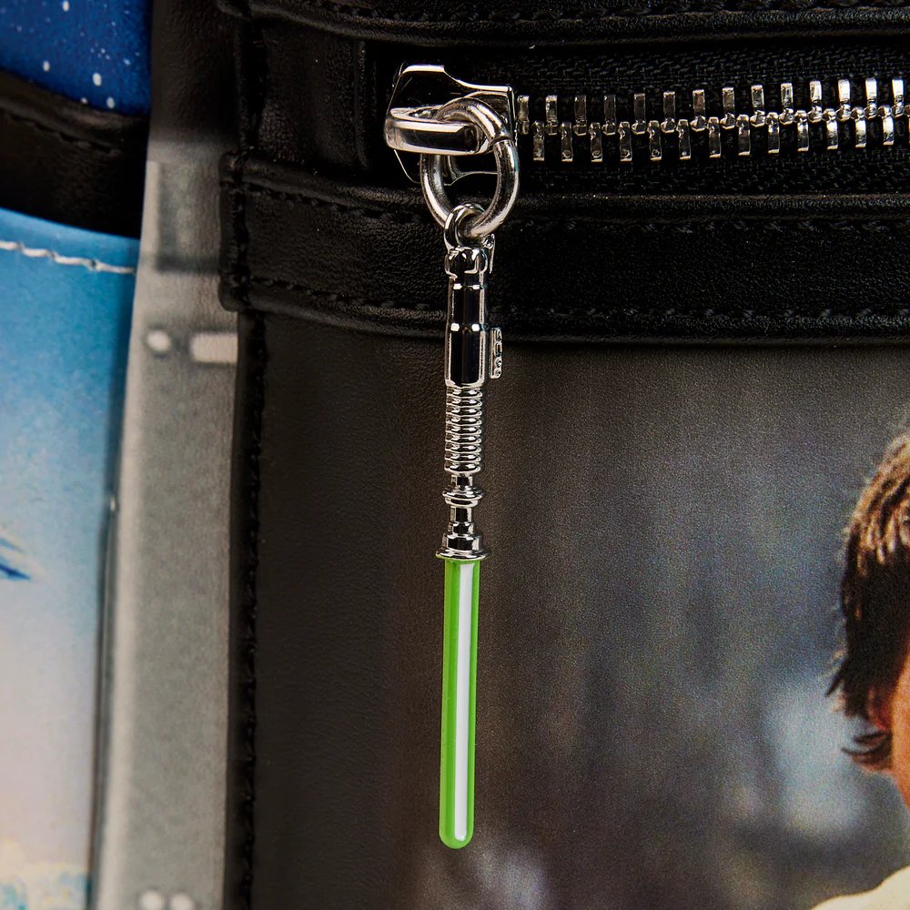 Loungefly Star Wars Empire Strikes Back Final Frames Mini Backpack - Loungefly mini backpack zipper pull