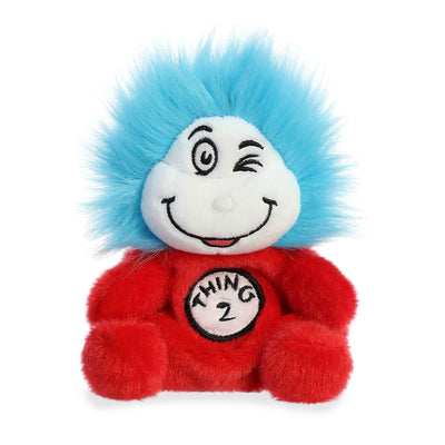 Aurora Dr. Seuss The Cat in the Hat 5" Thing 2 Palm Pals Plush Toy - Front
