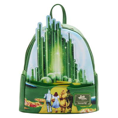 Loungefly Warner Brothers Wizard of Oz Emerald City Mini Backpack - Front