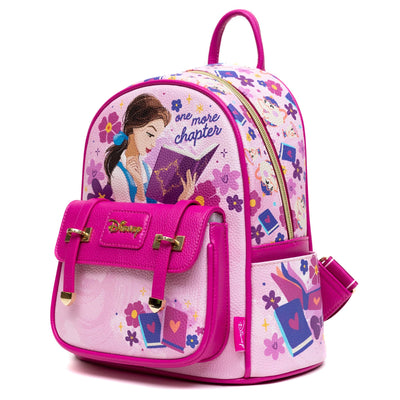 WondaPop Disney Beauty and the Beast Belle Books Mini Backpack - Alternate Side View