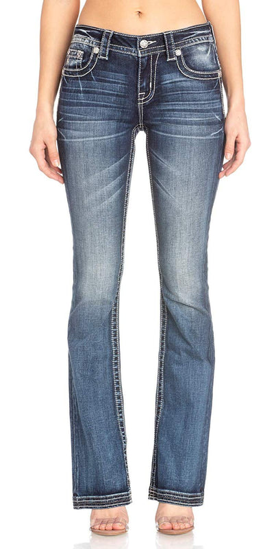 Life in Feathers Bootcut Jean