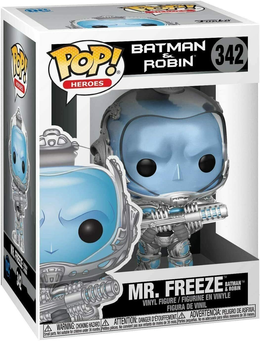 DC Comics Batman & Robin Mr. Freeze POP #342 Vinyl Figure
