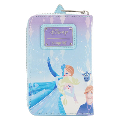 Loungefly Disney Frozen Princess Castle Zip-Around Wallet - Back