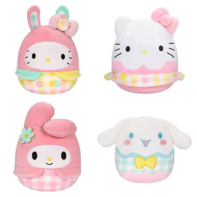 Squishmallows Sanrio Spring 8" Hello Kitty Easter Bunny Plush Toy - Assortment
