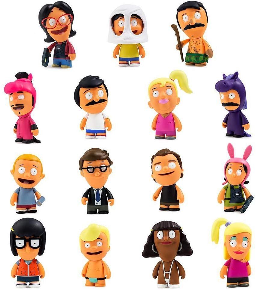 Bob's Burgers: GRAND RE-OPENING 3" BLIND BOX MINI FIGURES (24 Blind Boxes)