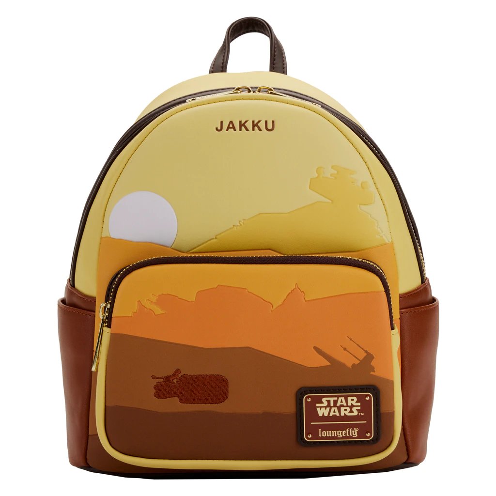 Loungefly Star Wars Lands Jakku Mini Backpack - Front