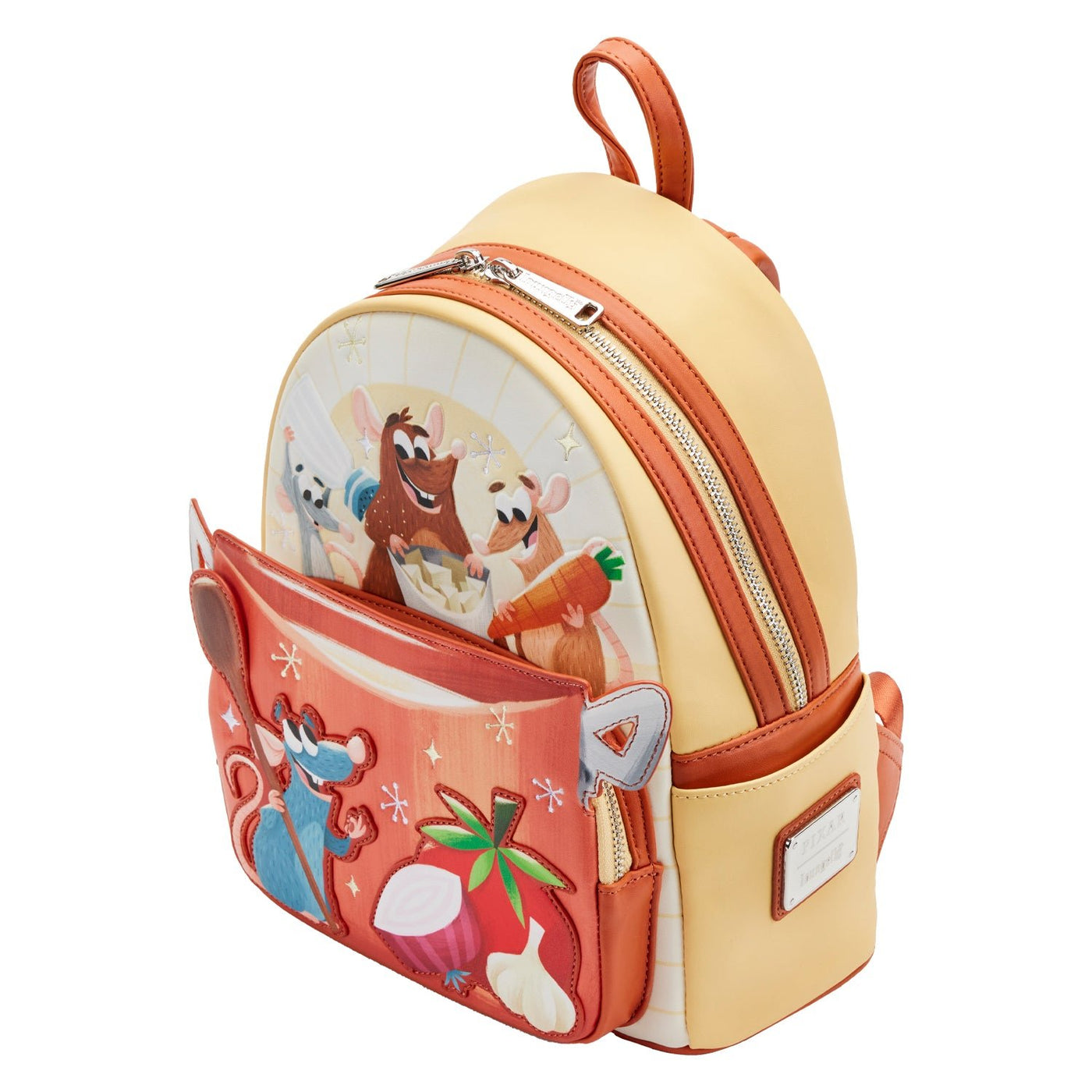 Loungefly Disney Pixar Moments Ratatouille Cooking Pot Mini Backpack - Top View