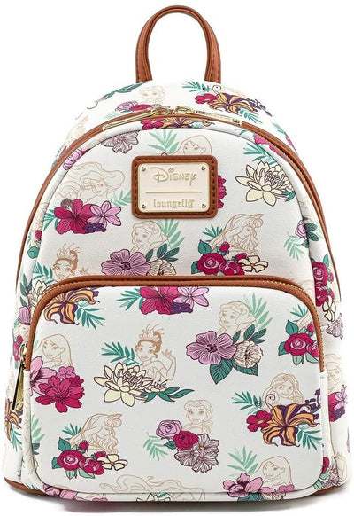 Disney Princess Floral Allover Print Mini Backpack