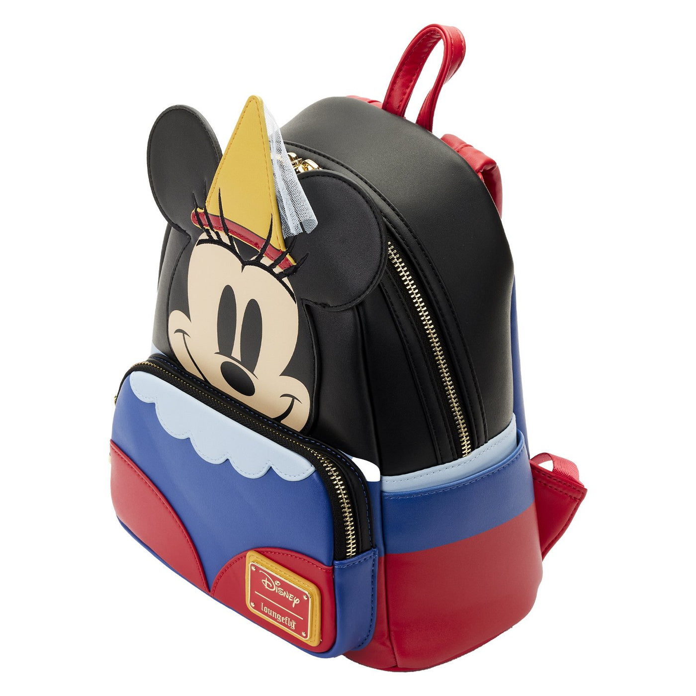 Loungefly Disney Brave Little Tailor Minnie Cosplay Mini Backpack - Top View