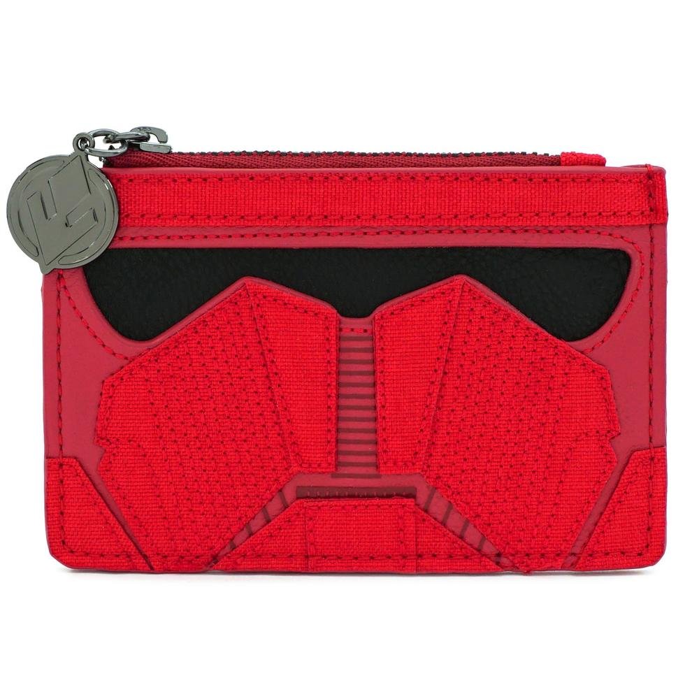 LOUNGEFLY X STAR WARS RED SITH CARD HOLDER - FRONT