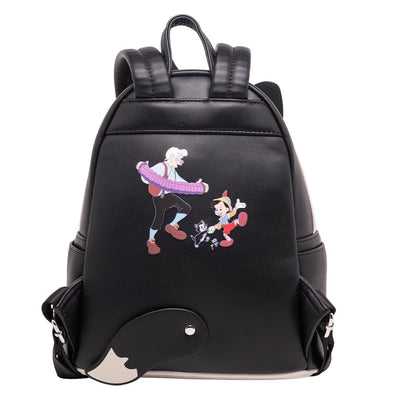 707 Street Exclusive - Loungefly Disney Pinocchio Figaro Cosplay Mini Backpack - Back