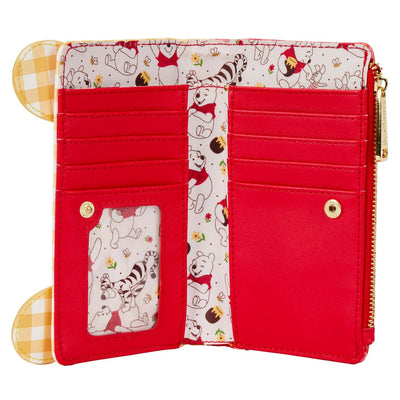 Loungefly Disney Winnie the Pooh Gingham Wallet - Interior