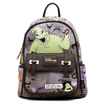 WondaPop Disney Nightmare Before Christmas Oogie Boogie Comic Mini Backpack - Front