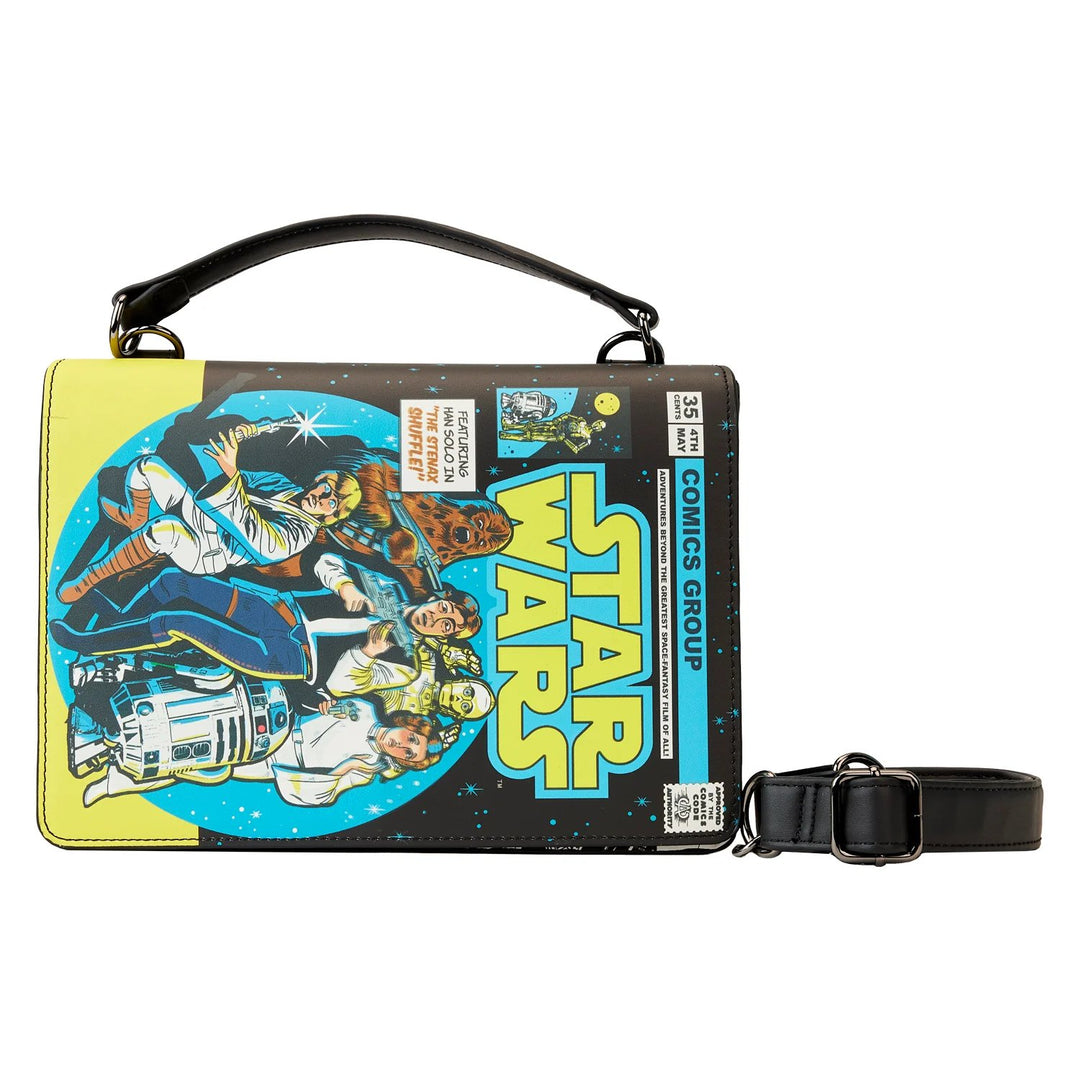 Stitch Shoppe by Loungefly Star Wars Dark Side Vs. Light Side Light Up Crossbody - Front