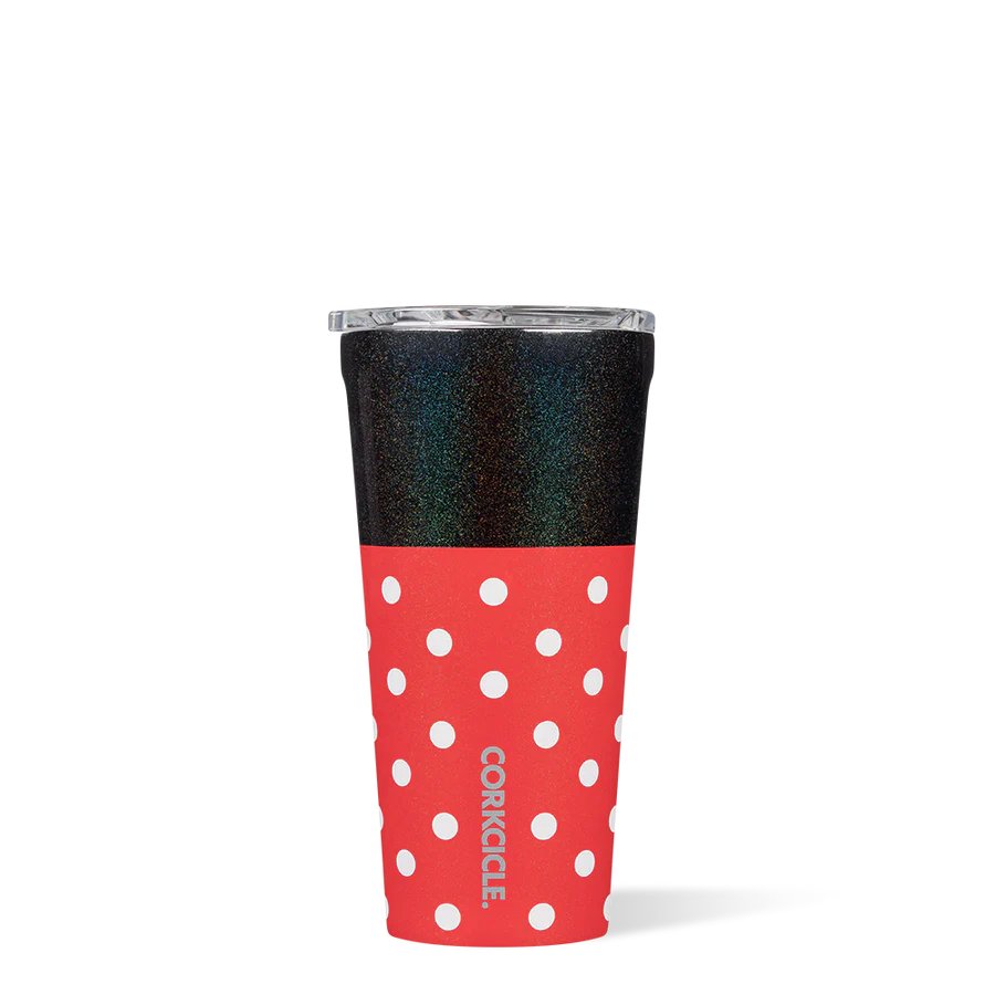 Corkcicle Disney Minnie Mouse Polka Dot 16oz Tumbler - Back