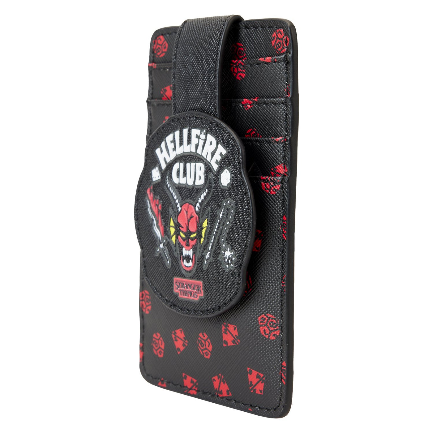 Loungefly Netflix Stranger Things Hellfire Club Card Holder - Side View