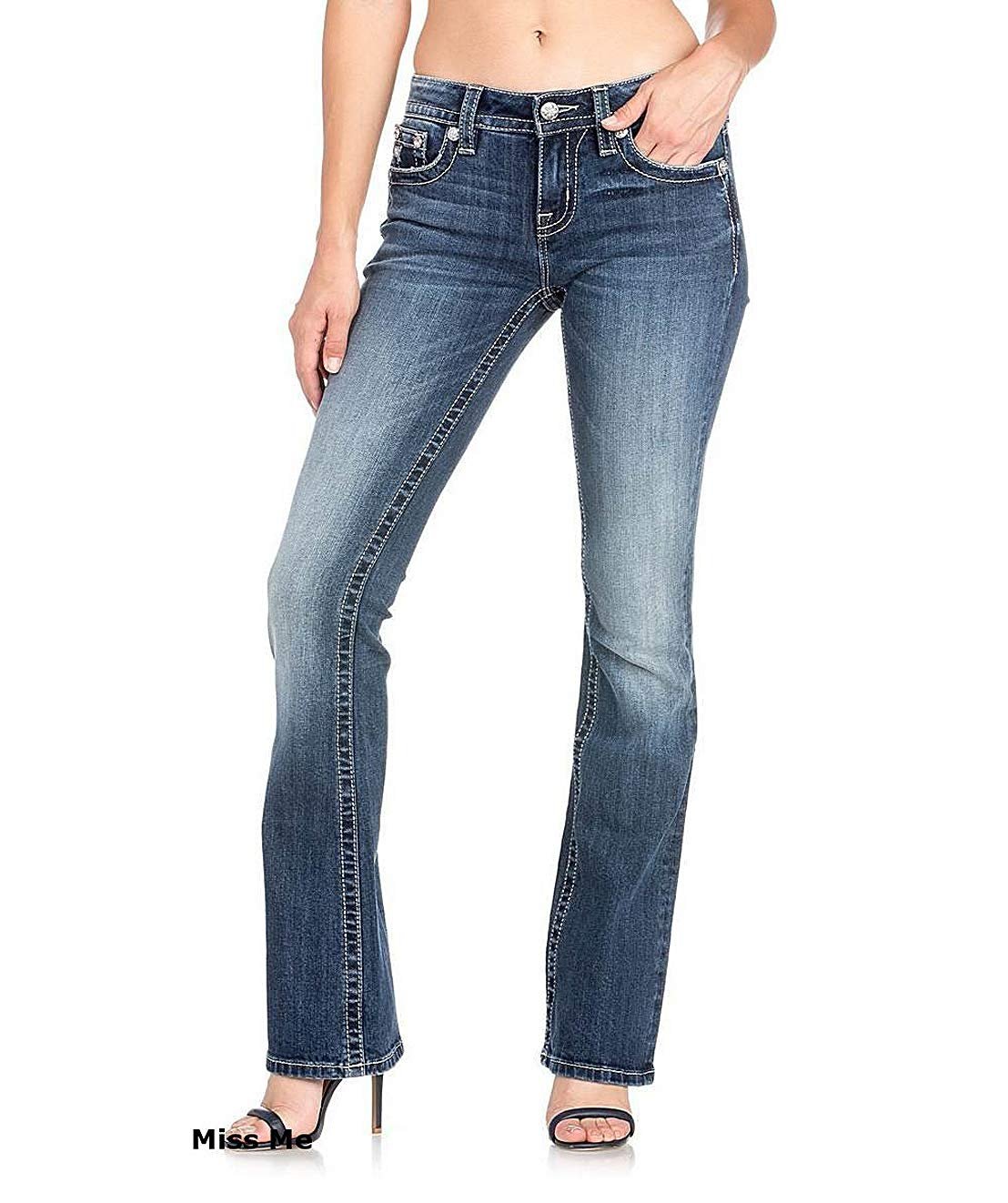 Living in Romance Bootcut Jeans