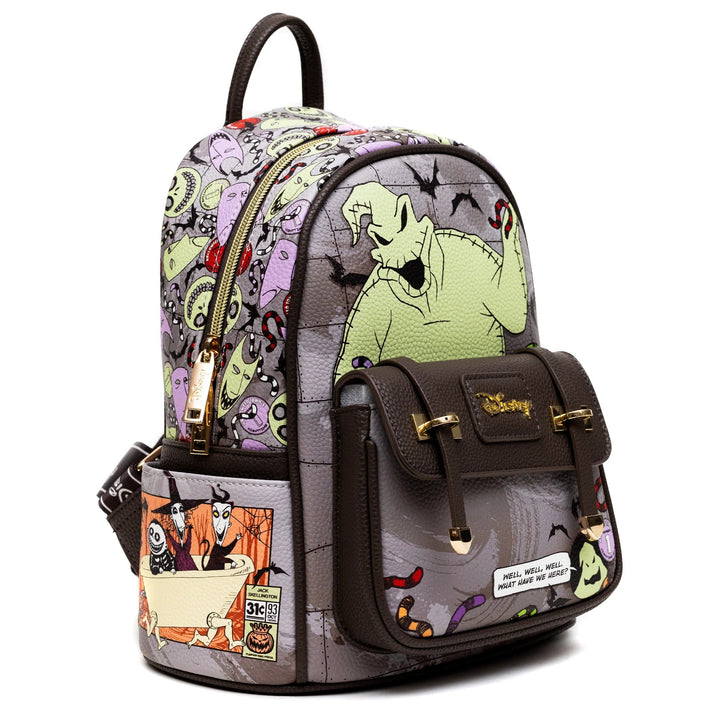 WondaPop Disney Nightmare Before Christmas Oogie Boogie Comic Mini Backpack - Side View