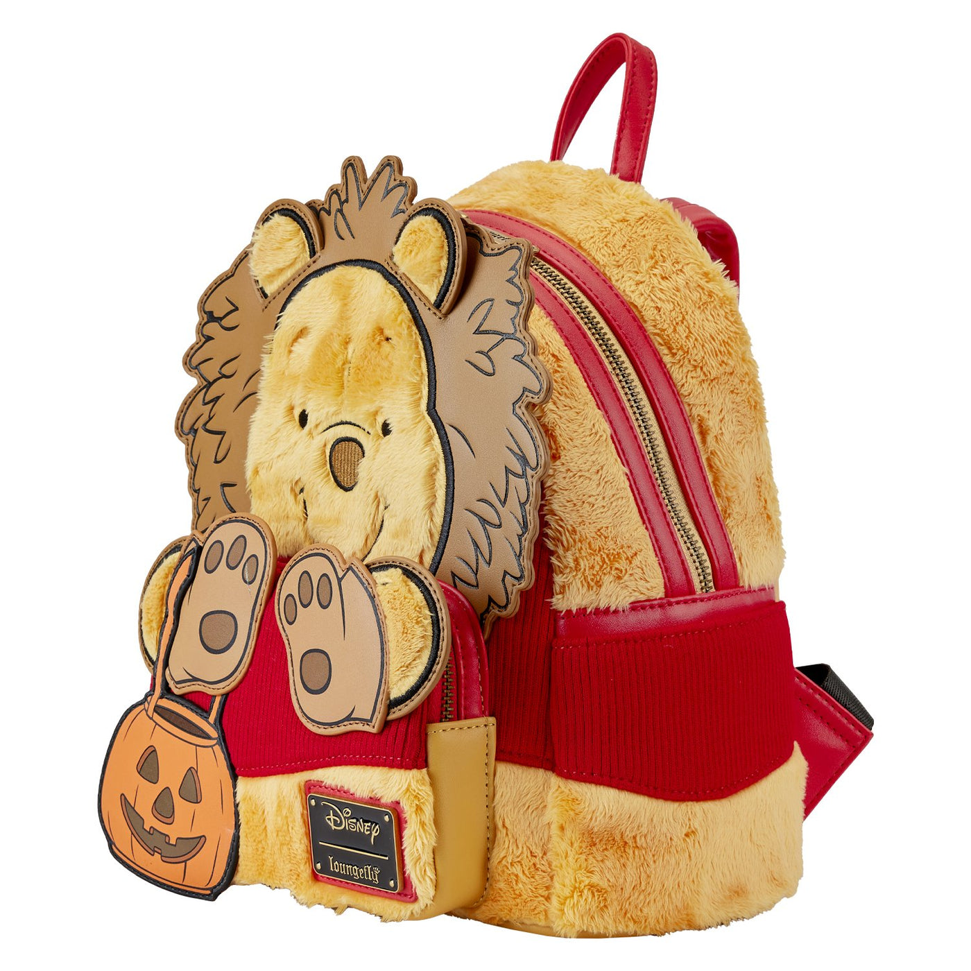 Loungefly Disney Winnie the Pooh Halloween Costume Cosplay Mini Backpack - Side