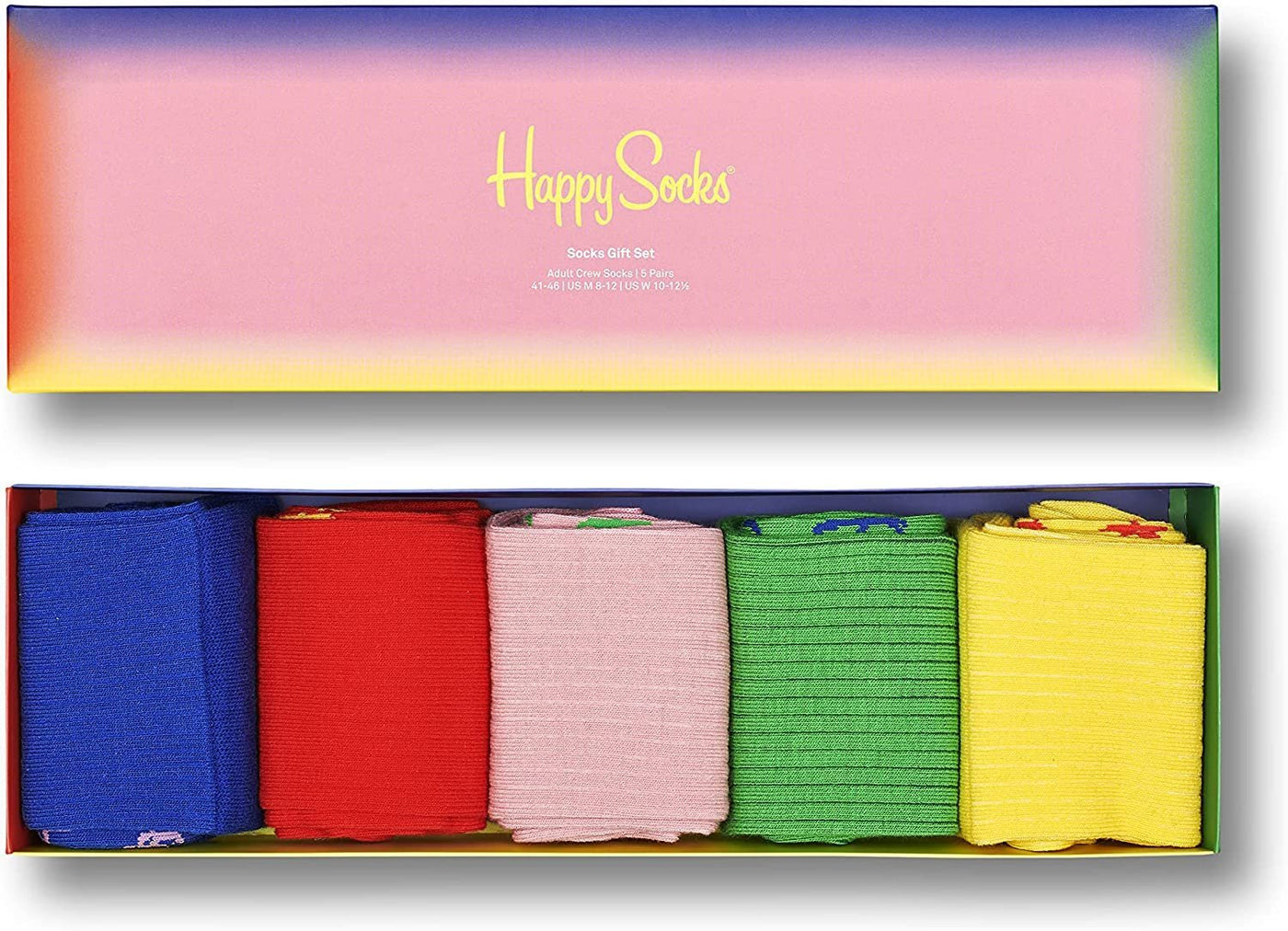 Happy Socks Color Smash Socks Gift Box 5-Pack