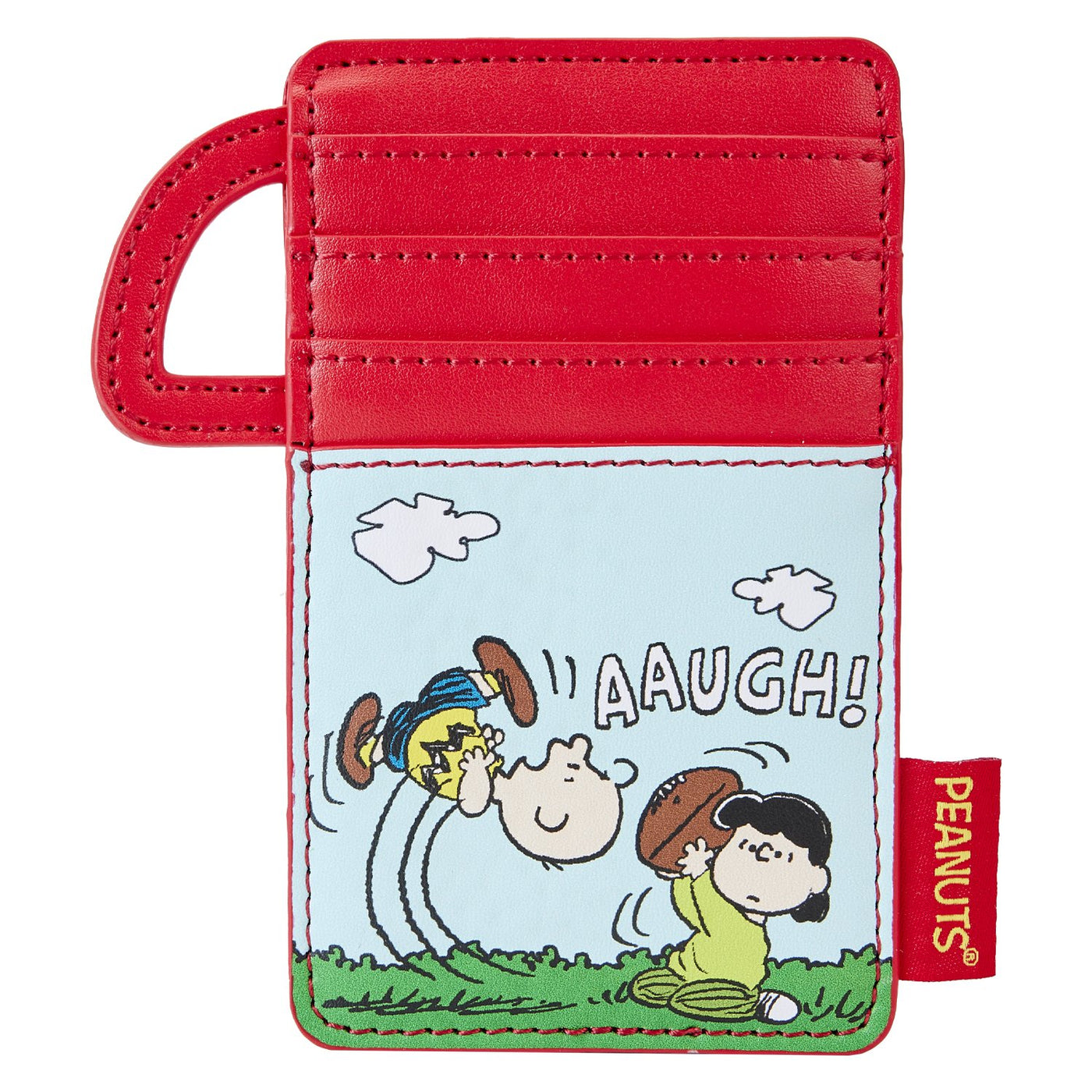 Loungefly Peanuts Charlie Brown Drink Cardholder - Back