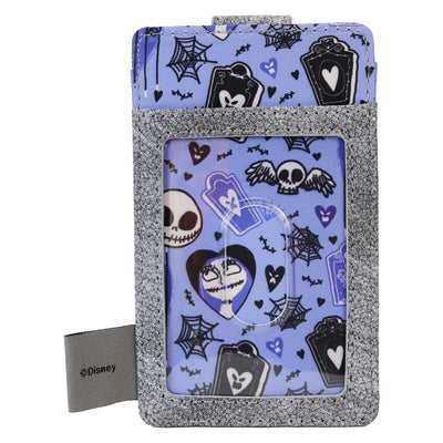 Loungefly Disney Nightmare Before Christmas Jack and Sally Eternally Yours Card Holder - Back