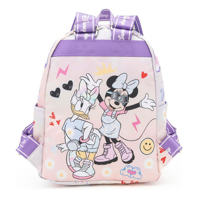 WondaPop Disney Daisy Duck 13" Nylon Mini Backpack - Back
