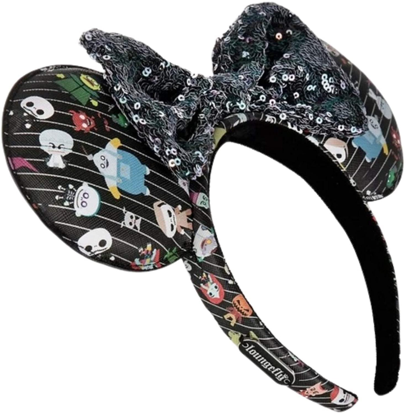 Disney Nightmare Before Christmas Chibi Allover Print Ears Headband
