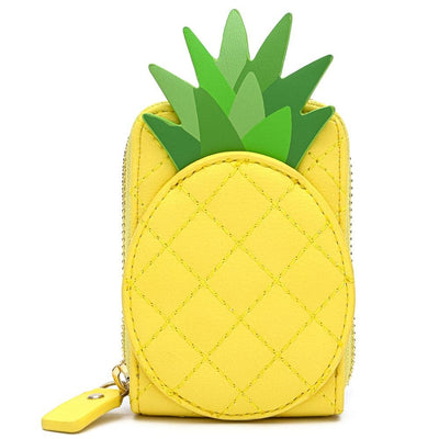 Pool Party Pineapple Accordion Wallet